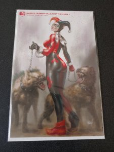 Harley Quinn Villain of Year #1 Lucio Parrillo Virgin Variant 2020 C2E2