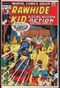 The Rawhide Kid #111 (1973) Rawhide Kid