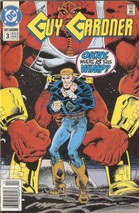 Guy Gardner #3 (Newsstand) VF ; DC