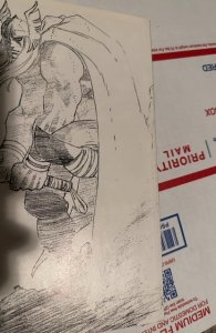 Thor #1 Sketch Cover (1998)) Romita sketch cover