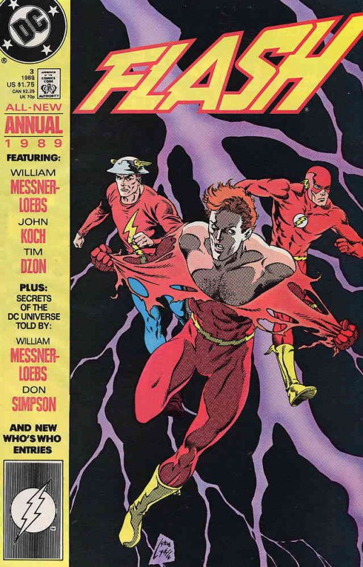 Flash (2nd Series) Annual #3 FN ; DC | William Messner-Loebs