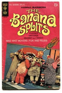 THE BANANA SPLITS #1 1969-GOLD KEY-HANNA-BARBERA