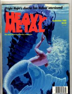 6 Heavy Metal Magazines July August September October November December 1985 FM9