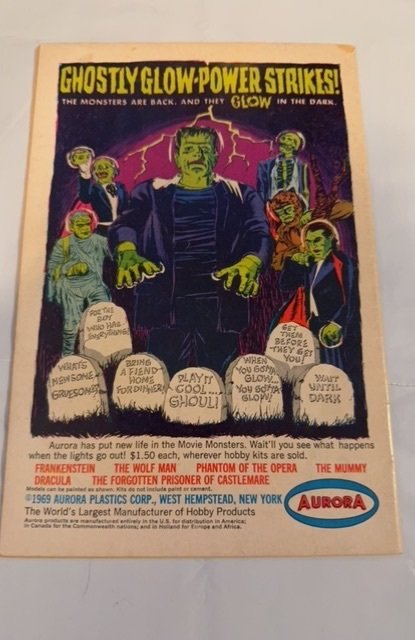 Teen Titans #21 (1969)with guests Hawk and Dove