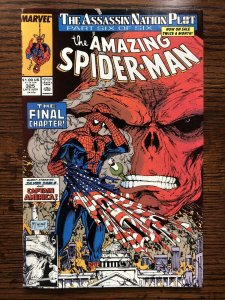 Amazing Spider-Man #325 PRIMO! 1989 Marvel Red Skull Capt America Todd McFarlane