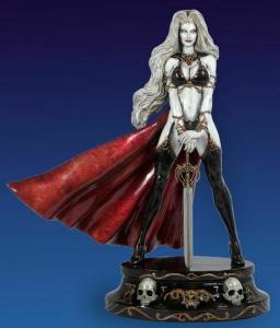 Lady Death White Faux Bronze Statue by Clayburn Moore Ltd Edition #84/200 MIB