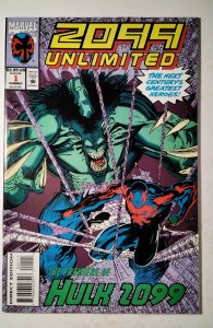 2099 Unlimited #1 (1993) Marvel Comic Book J757