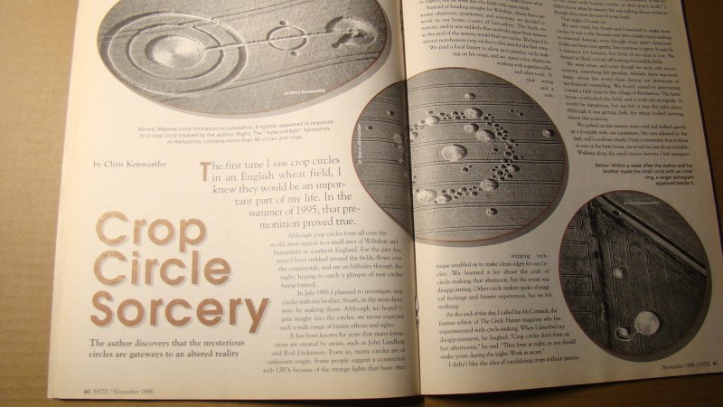 FATE NOVEMBER 1996 *SOLID COPY* SCI-FI UFO WEIRD TALES OF THE UNKNOWN GOLLUM