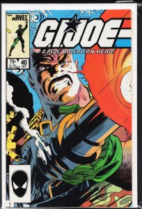 G.I. Joe: A Real American Hero #40 (1985) G.I. Joe [Key Issue]