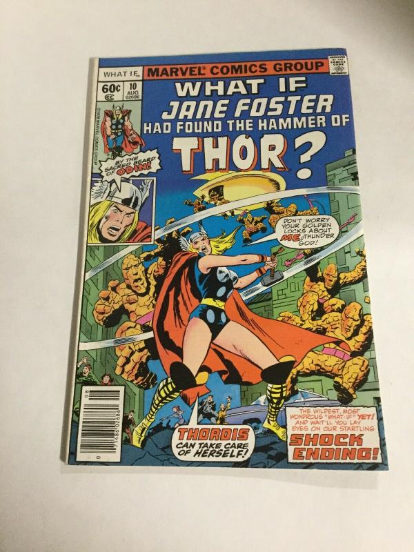 What If? 10 Vf Very Fine 8.0 First Jane Foster As Thor Marvel