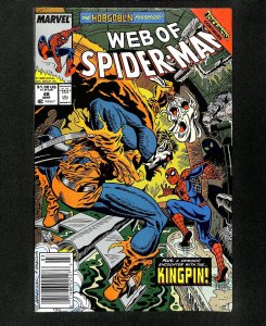 Web of Spider-Man #48 Newsstand Variant