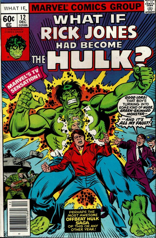 What If... #12 - VF/NM - Rick Jones had Become the Hulk?