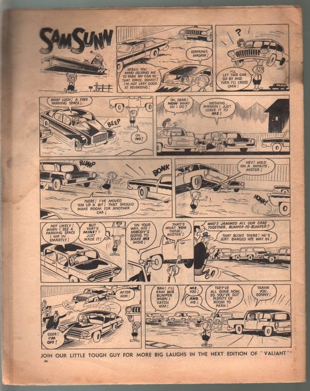 Valiant # October 1967 - Fleetway  -G - Comic Book