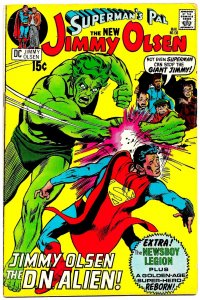 SUPERMAN'S PAL, JIMMY OLSEN #136 (Mar1971) 8.0 VF  JACK KIRBY...