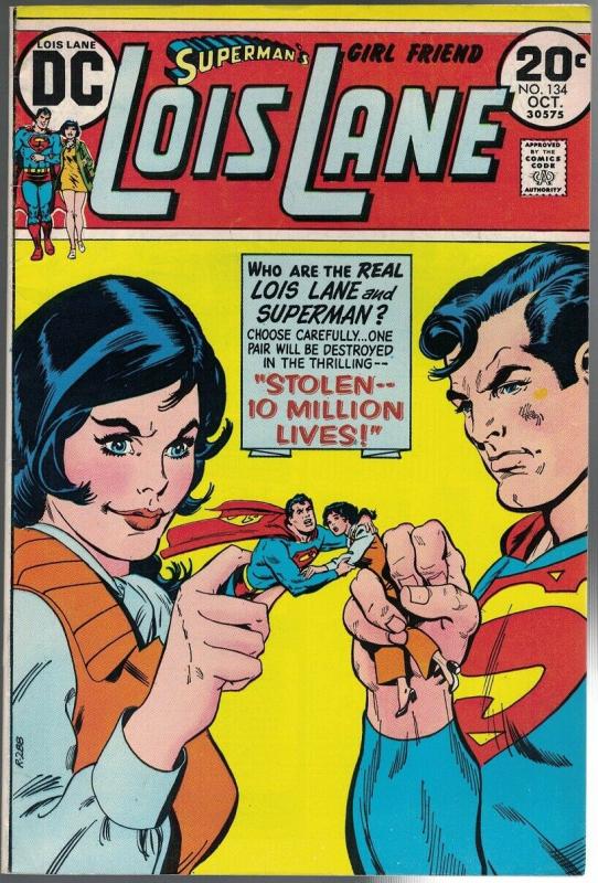 LOIS LANE 134 FN-  Oct. 1973