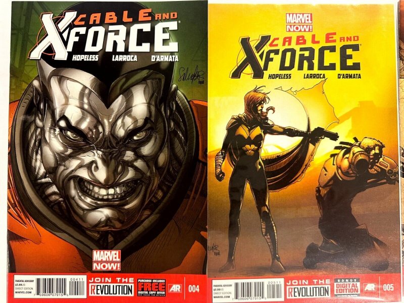 3 Cable & X-Force Marvel Comic Books # 4 5 6 X-Men Wolverine Deadpool 29 EJ10