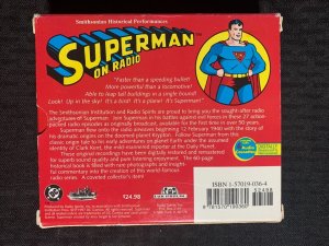 1997 SUPERMAN ON RADIO 4x Cassette with Booklet MIB Unused