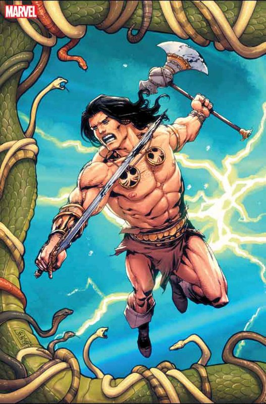 CONAN SERPENT WAR #1 (OF 4) CAMUNCOLI VIRGIN CONNECTING VARIANT