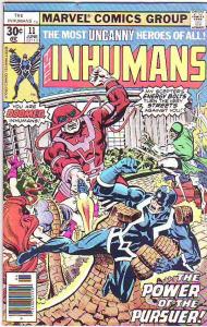 Inhumans, The #11 (Jun-77) VF High-Grade Black Bolt, Gorgon, Triton, Karnak, ...