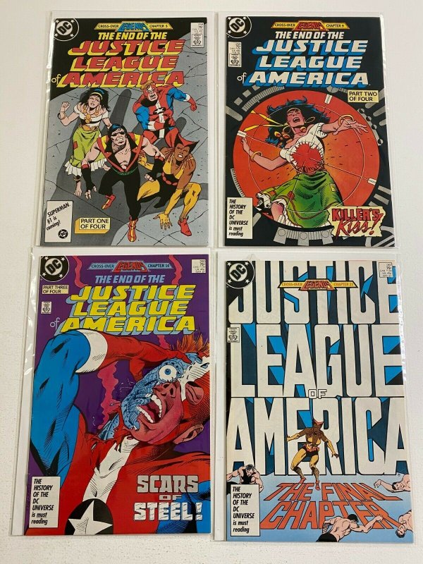 Justice League of America comic lot from:#250-261 6.0 FN (1986-1987)