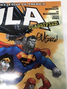 JLA Classified # 2  Variant • DC Comics• Signed by McGuinness • Vines •Certified