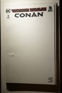 Wonder Woman/ Conan #1 Blank Variant