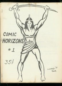 COMIC HORIZONS FANZINE #1-EAST COAST COMIX EC REPRINTS VG/FN