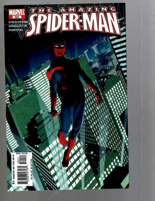 10 Amazing Spider-Man Marvel Comics #515 516 517 518 519 520 521 522 523 524 TJ3