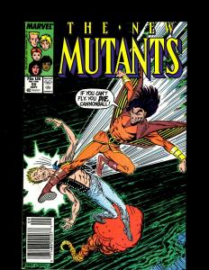 Lot of 12 New Mutants Marvel Comics #54 55 57 58 59 60 61 62 63 64 65 66 J411