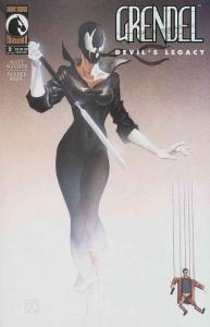 Grendel: Devil's Legacy #9 VG ; Dark Horse | low grade comic Matt Wagner
