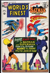 World's Finest Comics #166 (1967) Superman and Batman and Robin