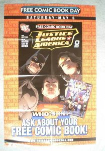 JUSTICE LEAGUE OF AMERICA Promo Poster, 22x34, Unused, more Promos in store