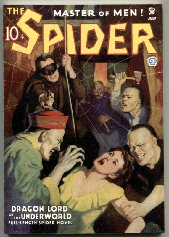 The Spider 6/1935 - Dragon Lord Of The Underworld - pulp reprint 2006