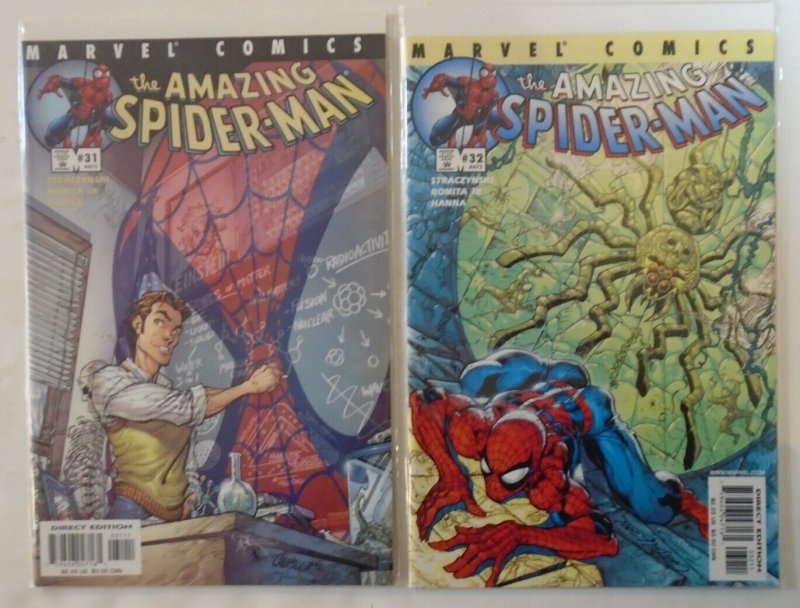 Amazing Spider-Man vol. 2 #31-35 (5 books) J. Scott Campbell Covers