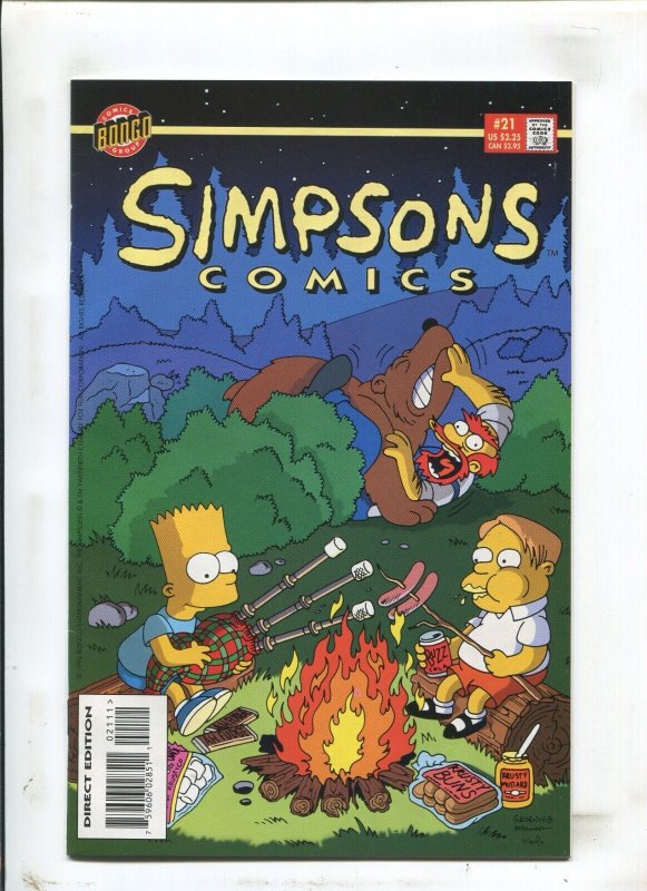 Simpsons Comics #21 - Bongo Comics (8.5) 1996