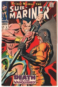 Sub-Mariner #6 (1968) Tiger Shark!