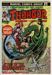 CREATURES on the LOOSE #24, FN+, Thongor, Steve Ditko, 1971, Bronze age 