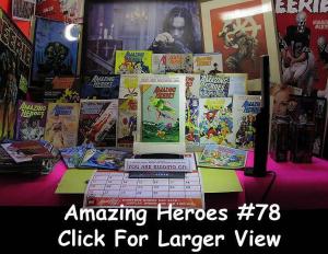 AMAZING HEROES 78 VF-NM OUTSIDERS,JLA HISTORY,KITCHEN O