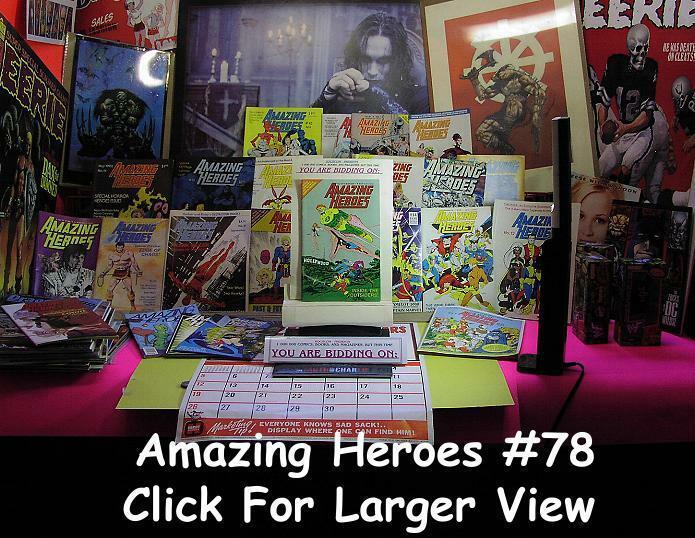 AMAZING HEROES 78 F-VF OUTSIDERS,JLA HISTORY,KITCHEN ON