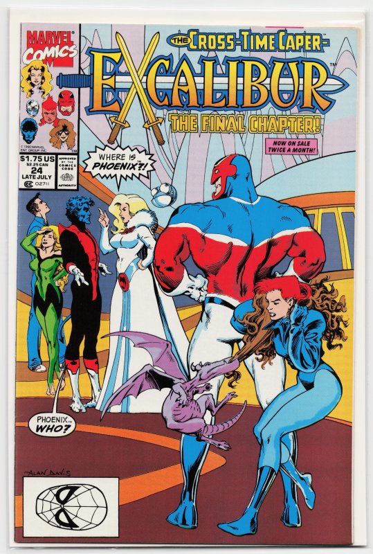 Excalibur #24 (1990) Excalibur