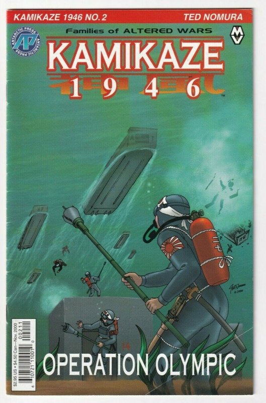 Kamikaze 1946 #2 November 2000 Antarctic Press Ted Nomura
