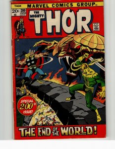 Thor #200 (1972) Thor