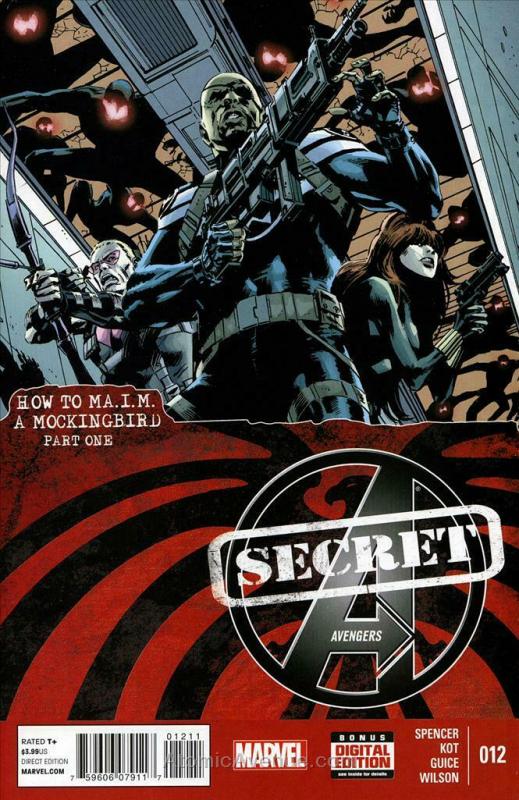 Secret Avengers (2nd Series) #12 VF; Marvel | save on shipping - details inside