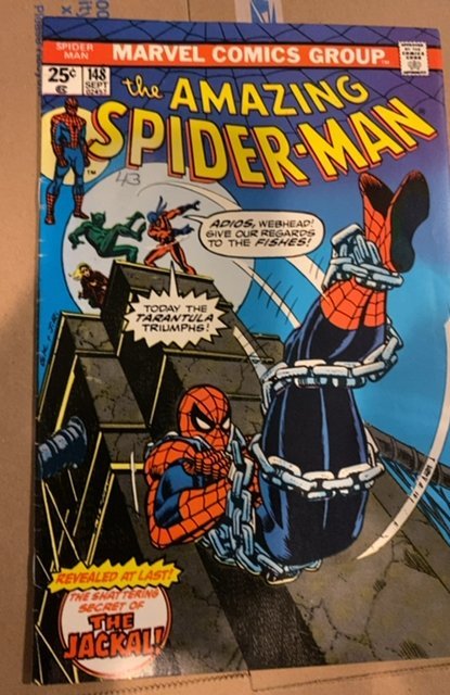 The Amazing Spider-Man #148 (1975)The jackal/tarantula