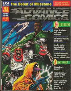 Advance Comics #50 ORIGINAL Vintage 1993 Capital City Rai Future Force