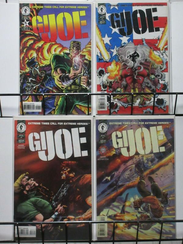 GI JOE (Dark Horse, 1996) #1-4 vf-nm COMPLETE Mike Barr!