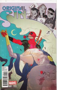 Original Sin #1 Deadpool Cover (2014)