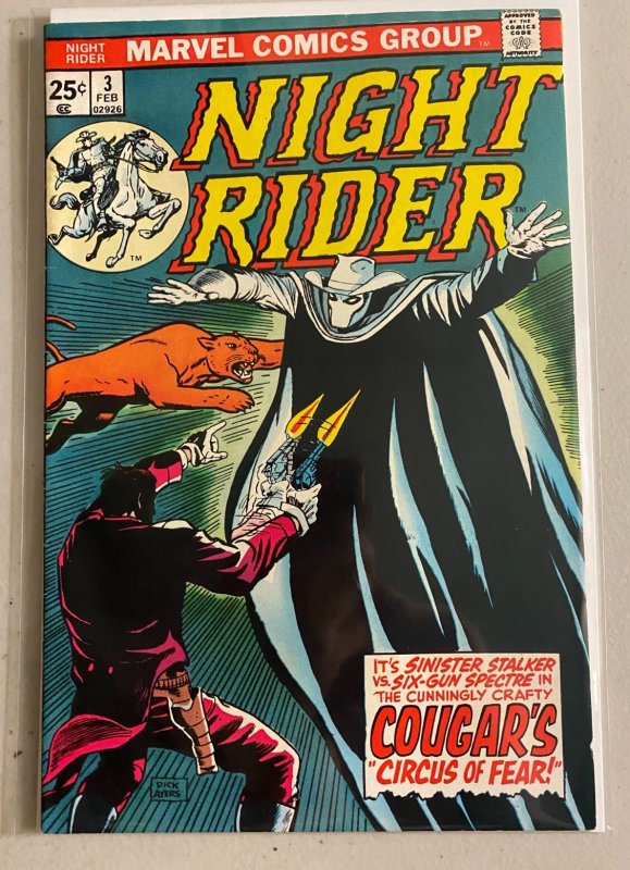 Night Rider #3 Marvel (6.0 FN) (1975)