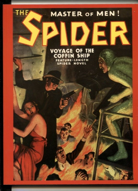 The Spider #45 -Voyage Of The Coffin Ship 6/1937 -Pulp Reprint 1998