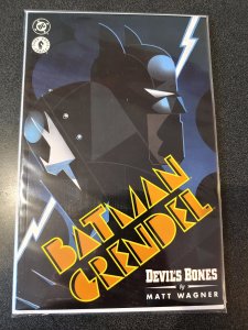 Batman Grendel Devil's Bones Book #1 DC Dark Horse Graphic Novel Matt Wagner